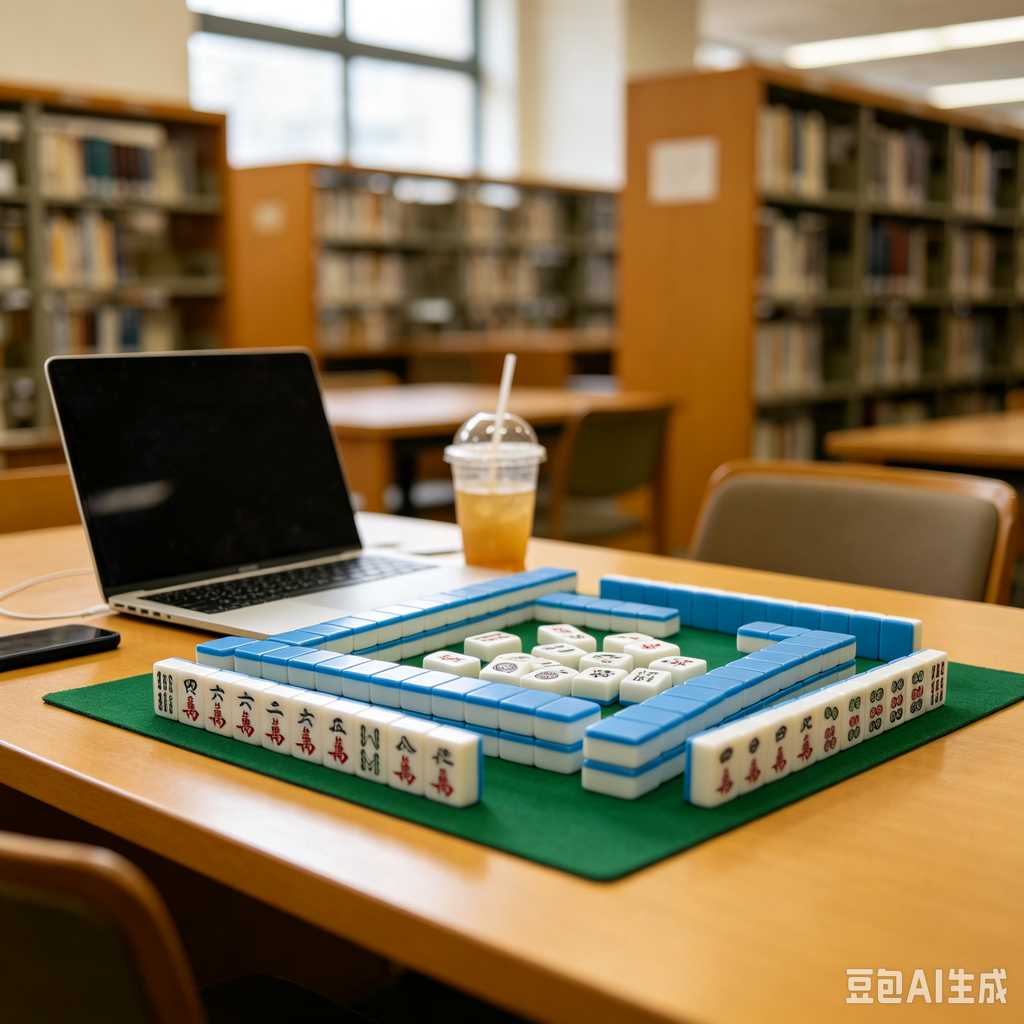 indoor leisure game mahjong set